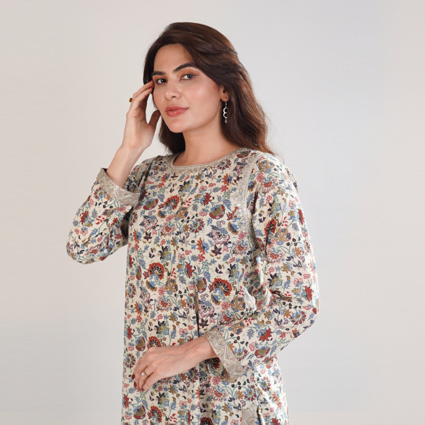 Printed Arabic Lawn 2Piece
