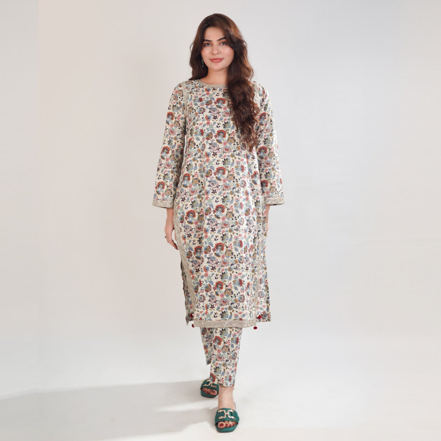 Printed Arabic Lawn 2Piece