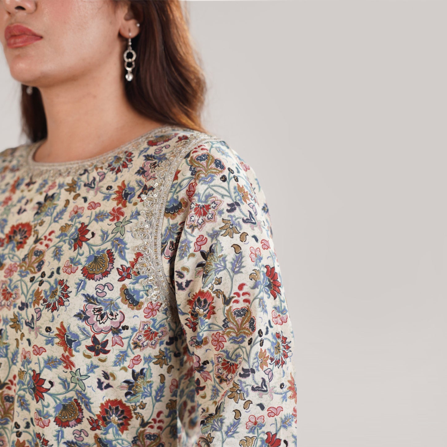 Printed Arabic Lawn 2Piece