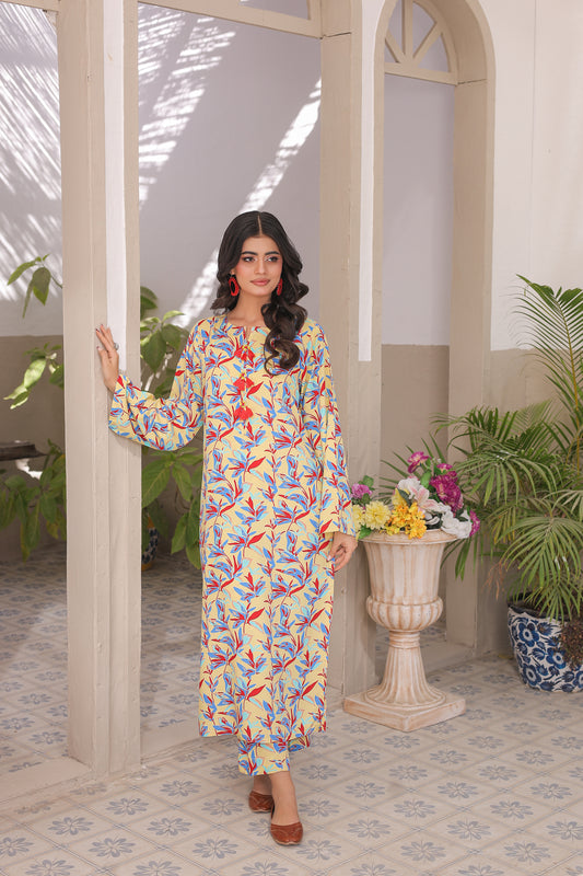 Stitched / Viscose Linen