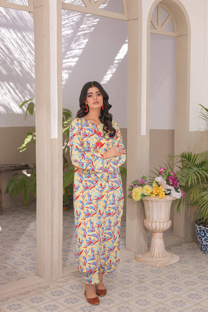 Stitched / Viscose Linen