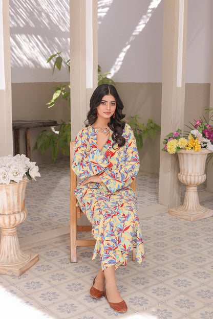 Stitched / Viscose Linen