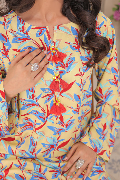 Stitched / Viscose Linen