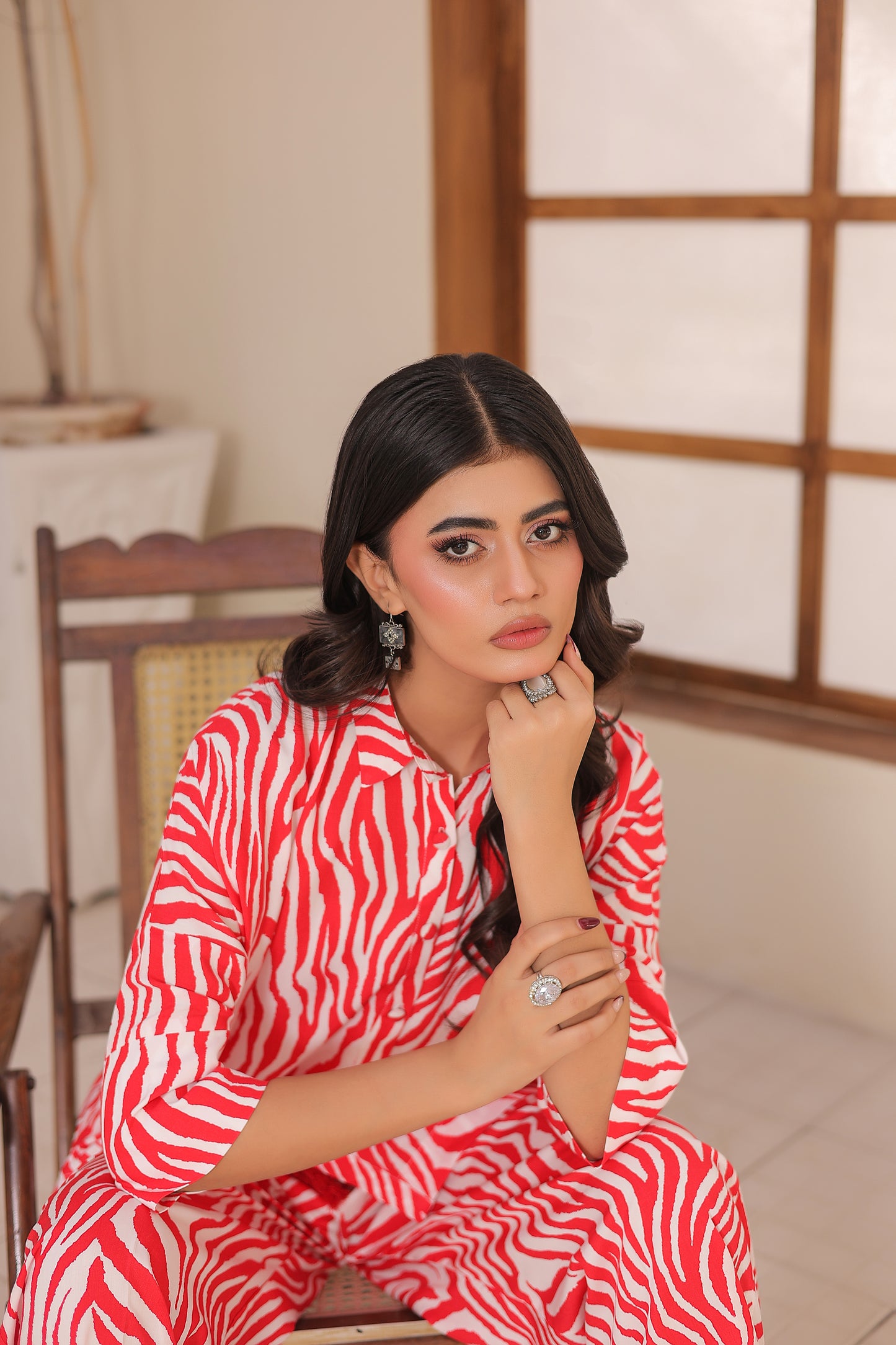 Stitched- Button Down Top