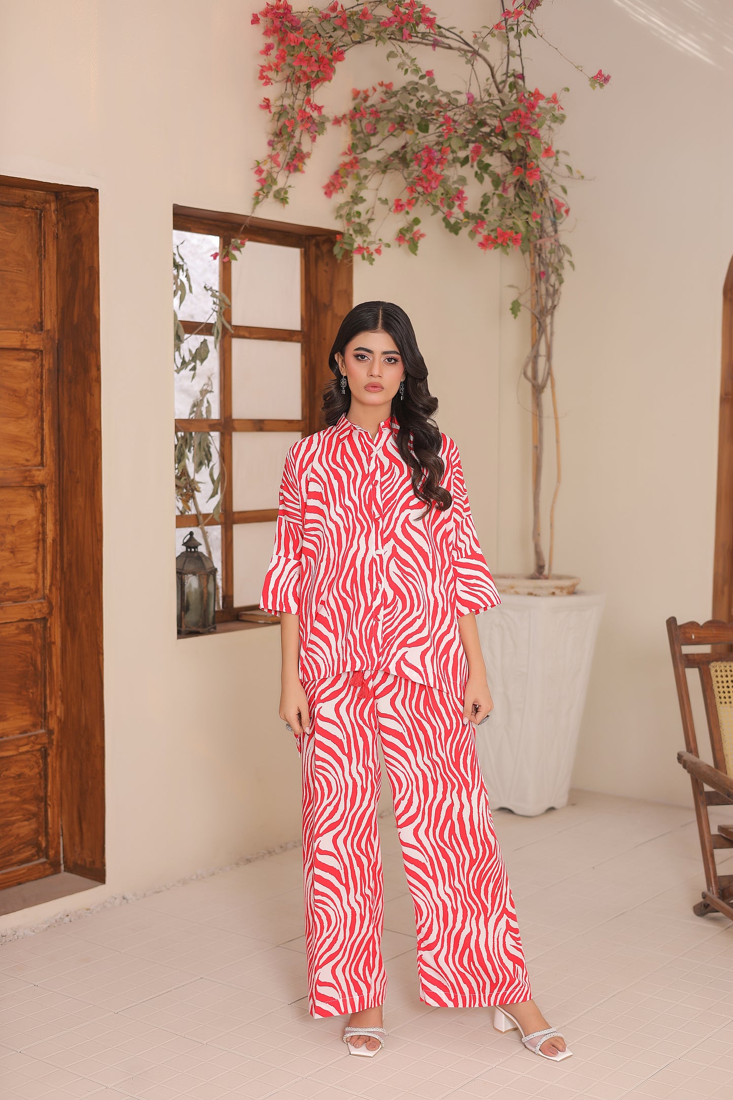 Stitched- Button Down Top