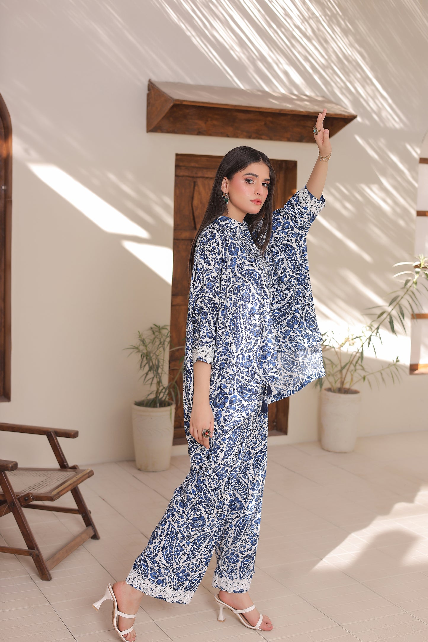 Stitched- Button Down Top