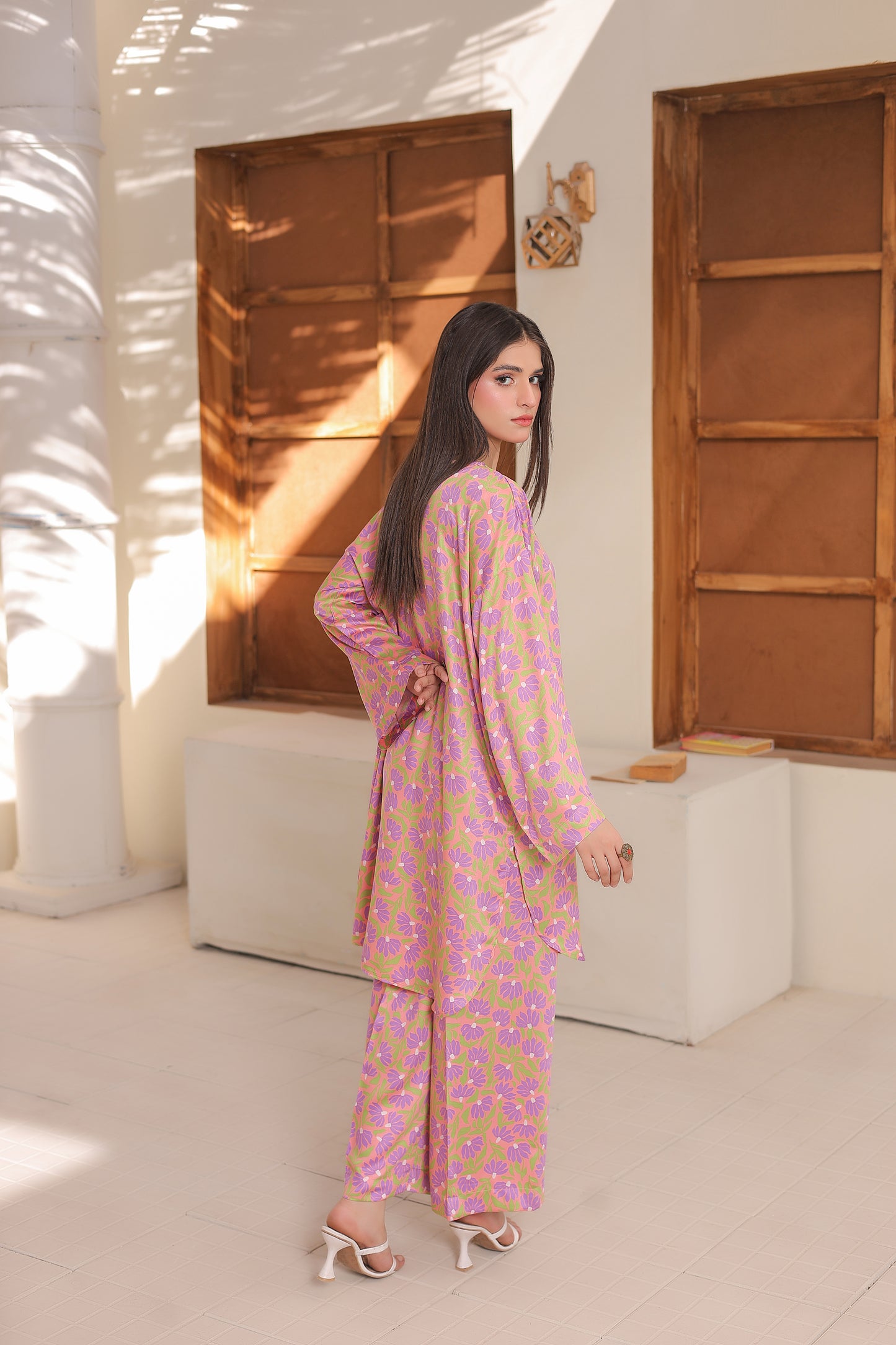 Stitched / Viscose Linen