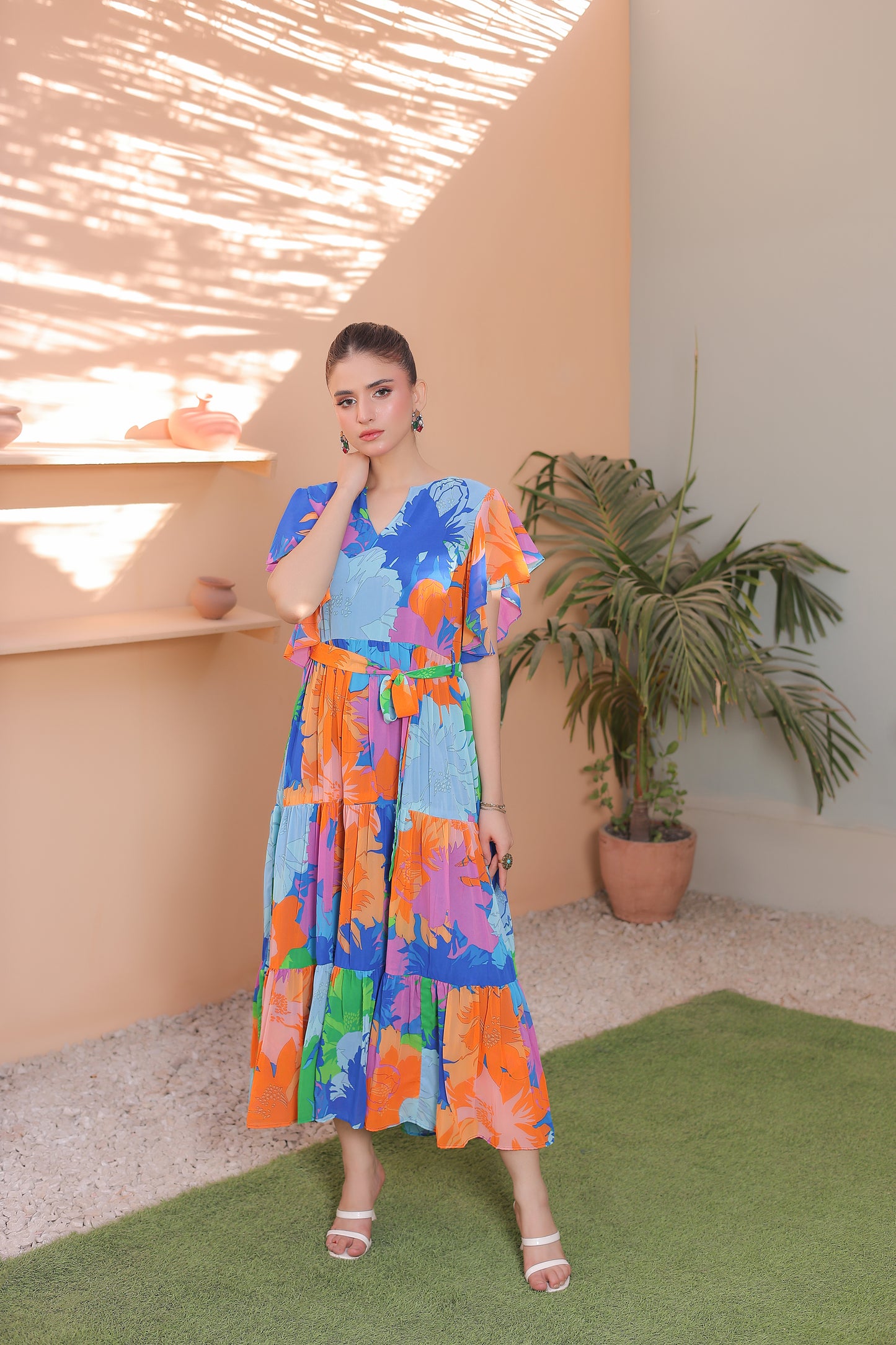 Stitched / Tiered  Maxi