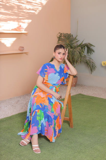 Stitched / Tiered  Maxi