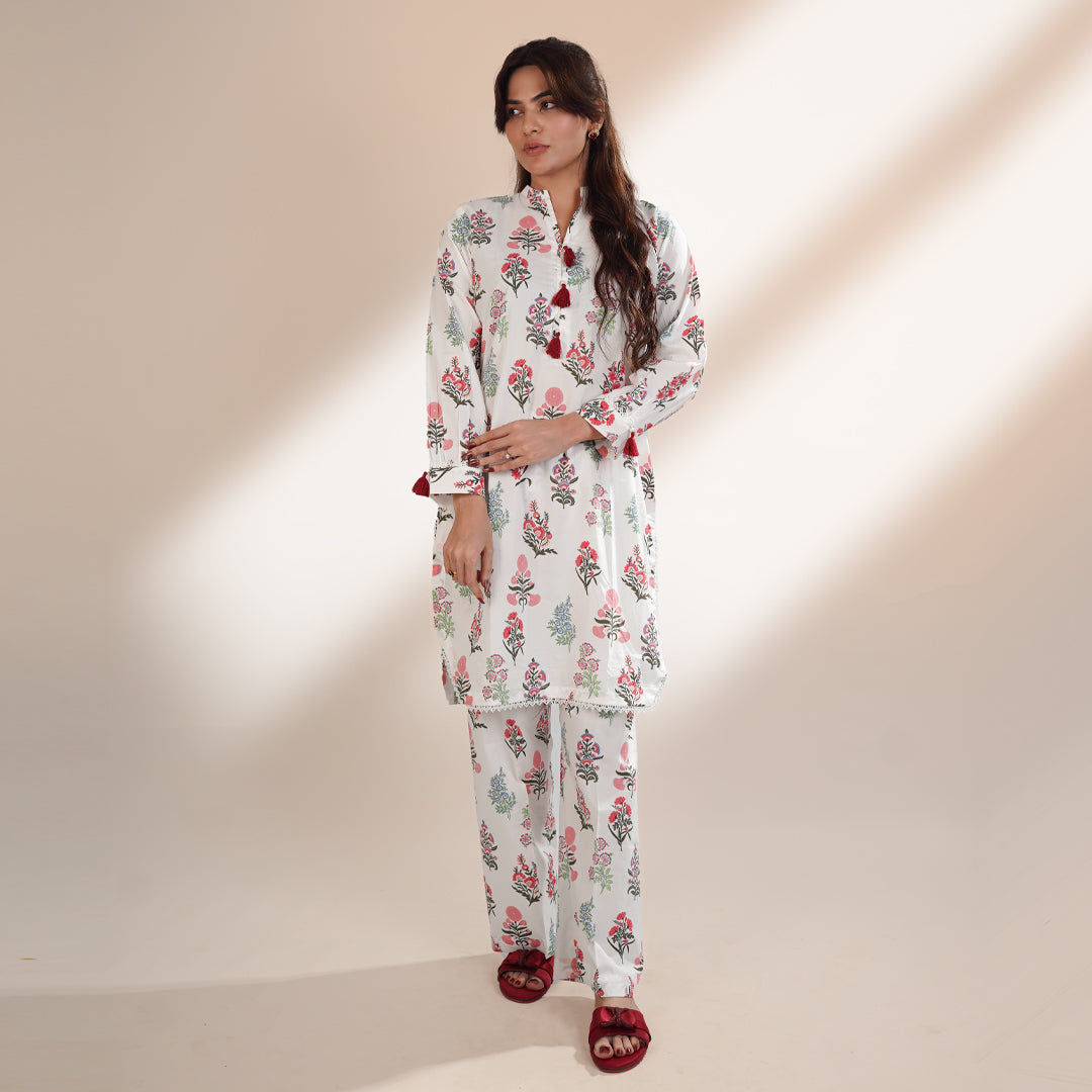 Printed Arabic Lawn 2Piece
