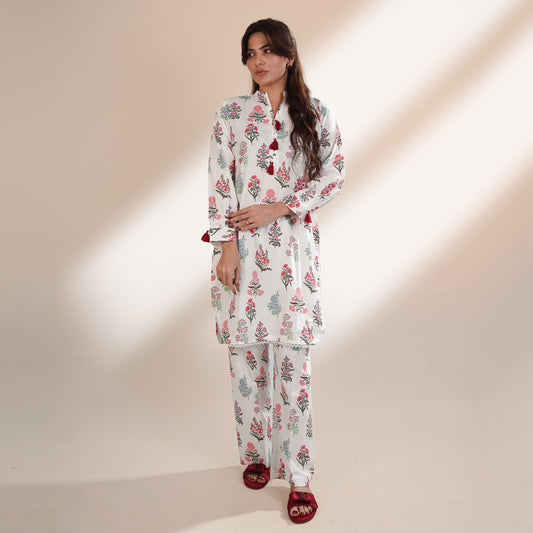 Printed Arabic Lawn 2Piece