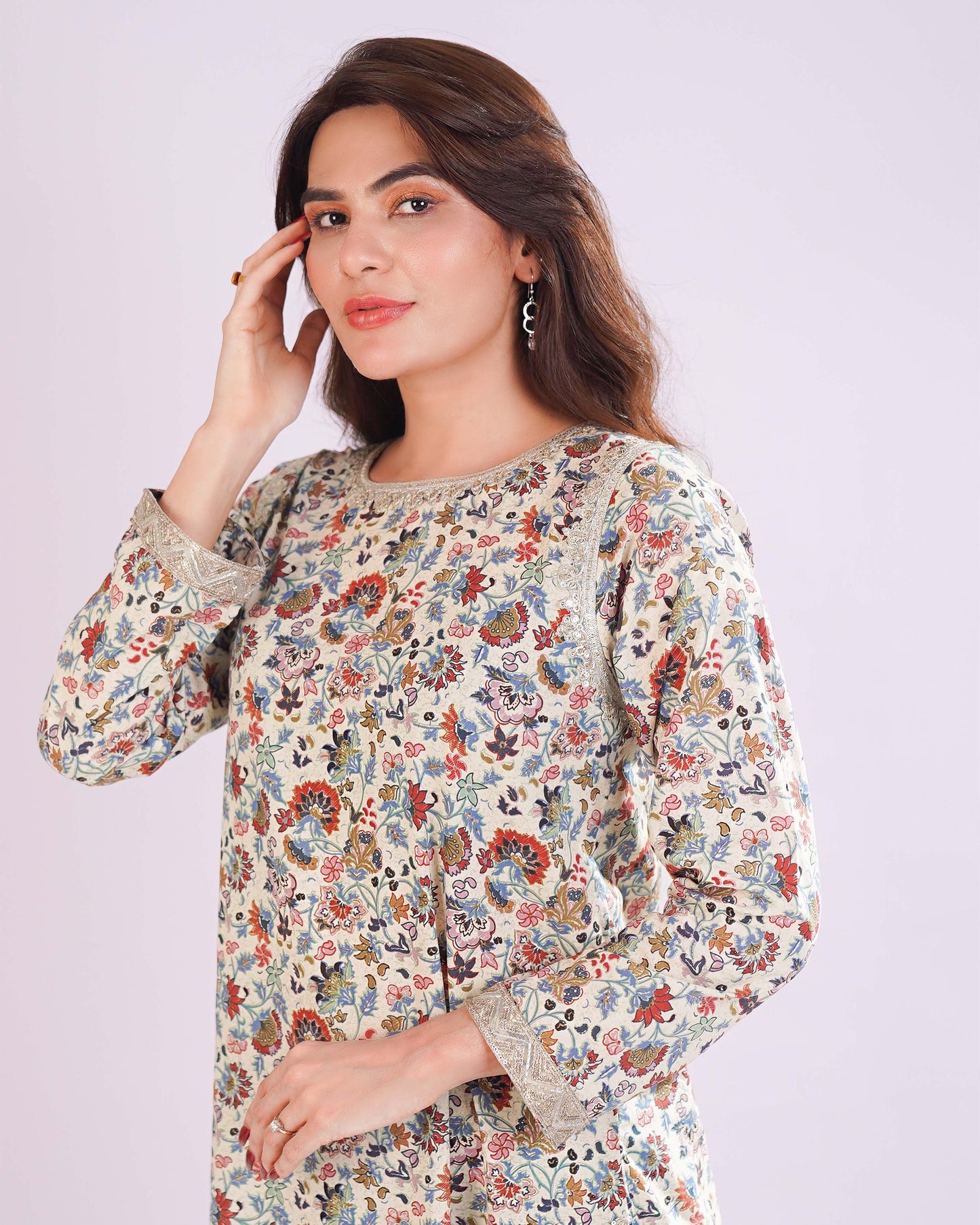 Printed Arabic Lawn 2Piece