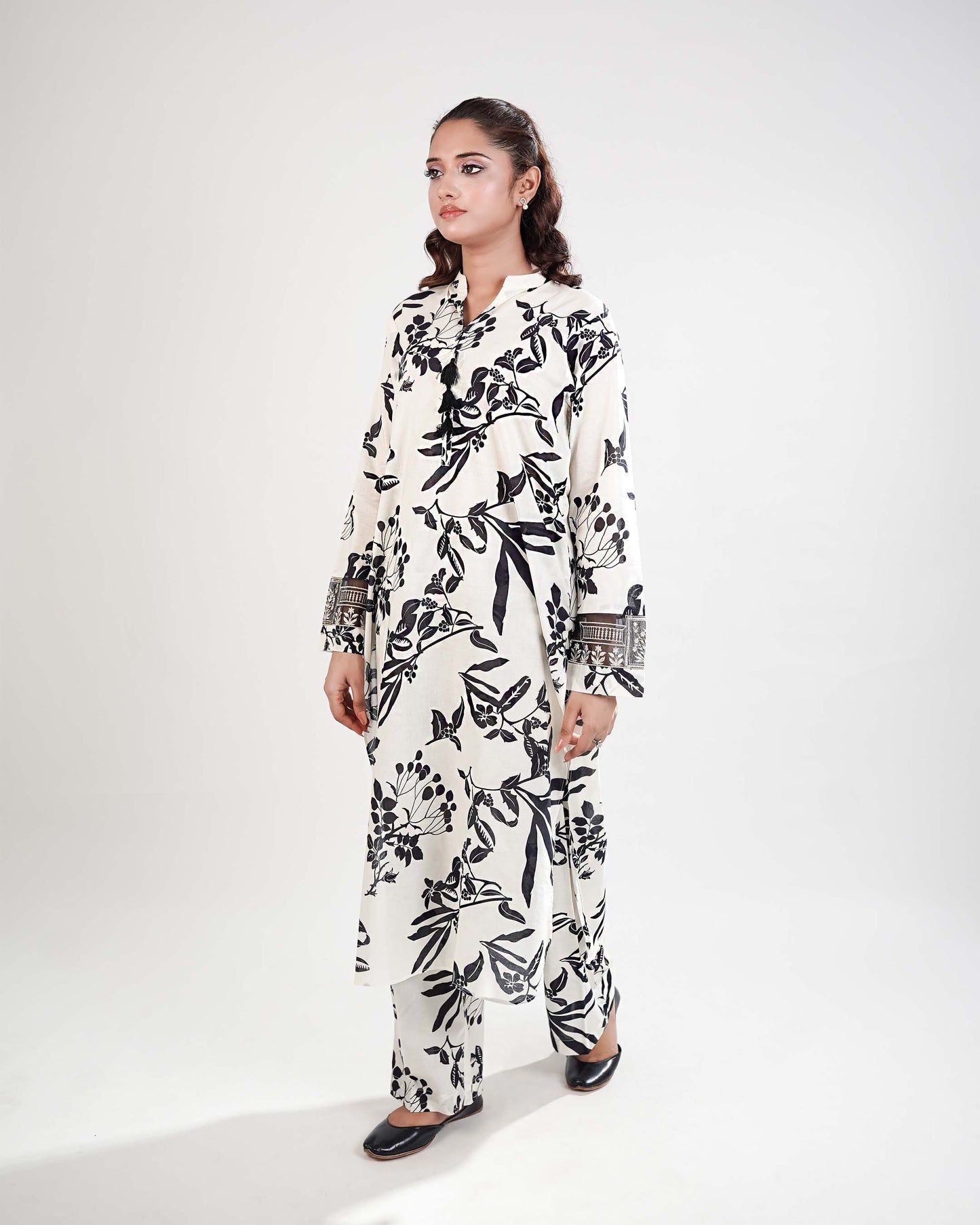Printed Arabic Lawn 2piece