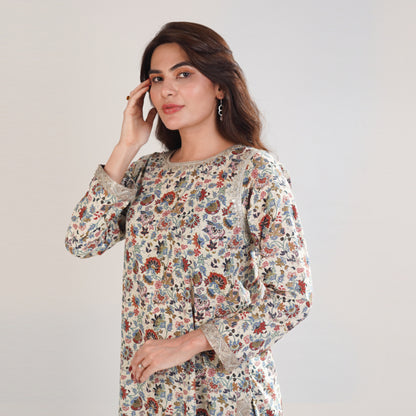 Printed Arabic Lawn 2Piece