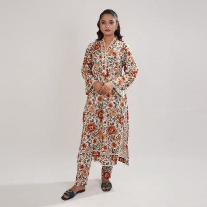 Printed Arabic Lawn 2piece