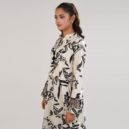 Printed Arabic Lawn 2piece