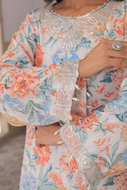 Stitched / Viscose Linen