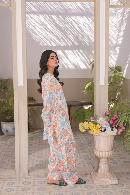 Stitched / Viscose Linen