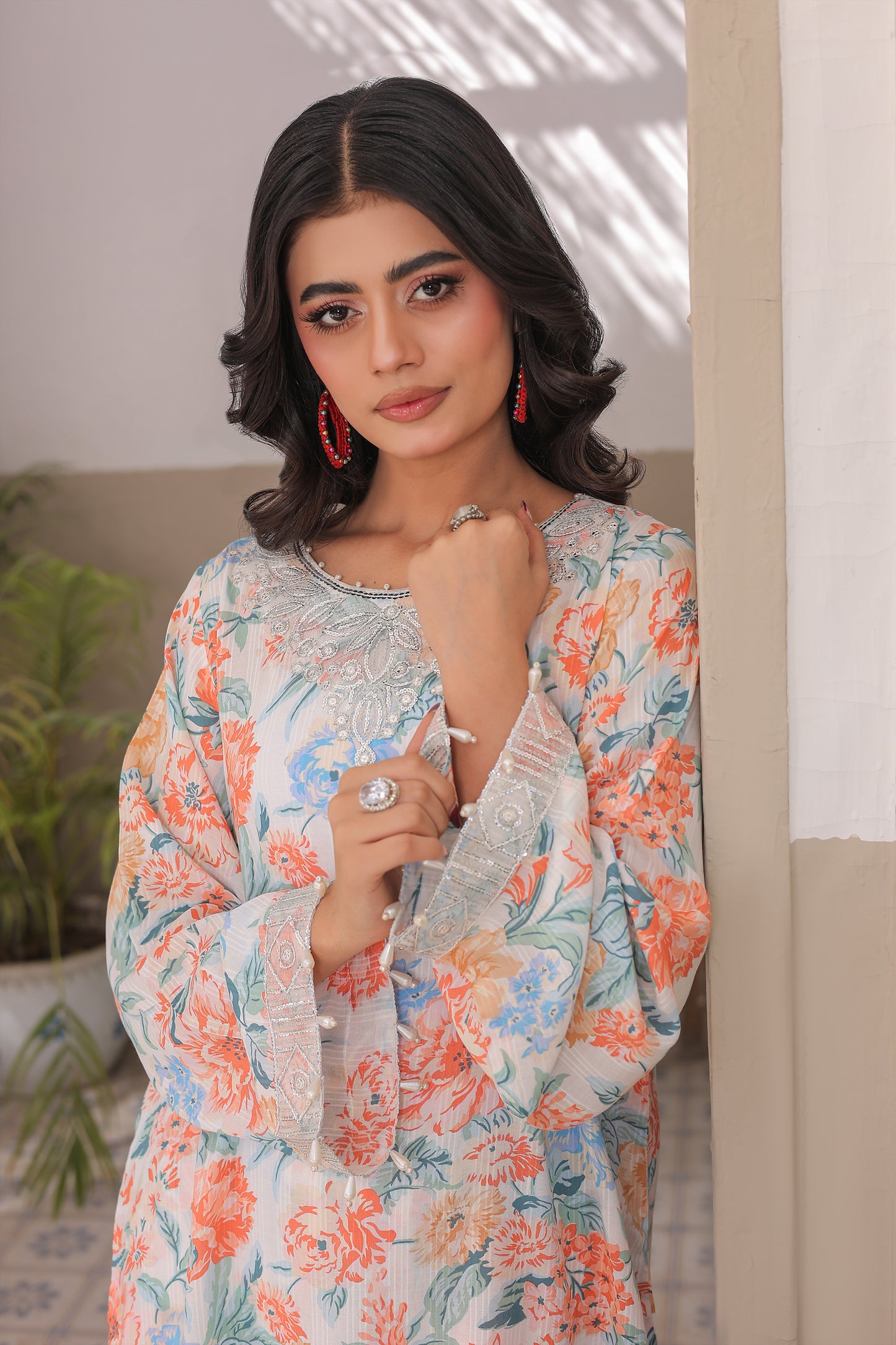 Stitched / Viscose Linen